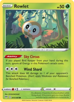 Rowlet, Darkness Ablaze 11/189