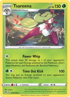 Tsareena, Darkness Ablaze 16/189
