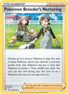 Pokémon Breeder's Nurturing, Darkness Ablaze 166/189