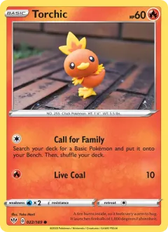 Torchic, Darkness Ablaze 22/189