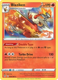 Blaziken, Darkness Ablaze 24/189