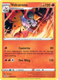 Volcarona, Darkness Ablaze 30/189