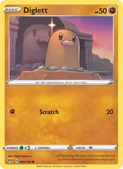 Diglett, Darkness Ablaze 84/189