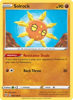 Solrock, Darkness Ablaze 92/189