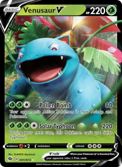 Venusaur V, Champion's Path 1/73