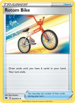 Rotom Bike, Champion's Path 63/73