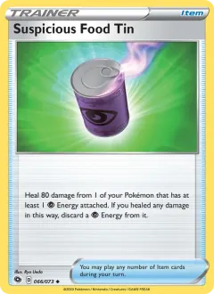 Suspicious Food Tin, Champion's Path 66/73