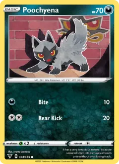 Poochyena, Vivid Voltage 103/185