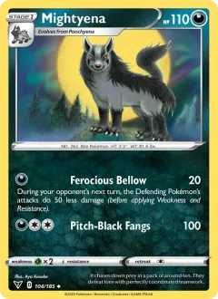 Mightyena, Vivid Voltage 104/185