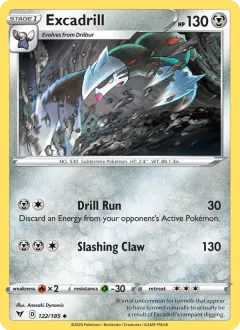 Excadrill, Vivid Voltage 122/185