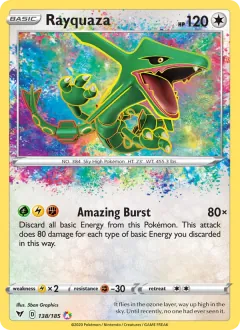 Rayquaza, Vivid Voltage 138/185