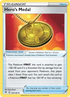 Hero's Medal, Vivid Voltage 152/185