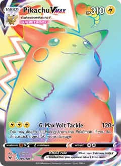 Pikachu VMAX, Vivid Voltage 188/185