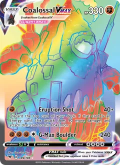 Coalossal VMAX, Vivid Voltage 189/185