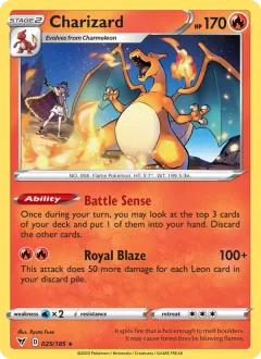 Charizard, Vivid Voltage 25/185