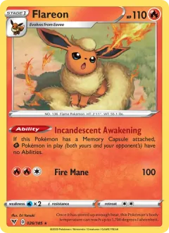 Flareon, Vivid Voltage 26/185