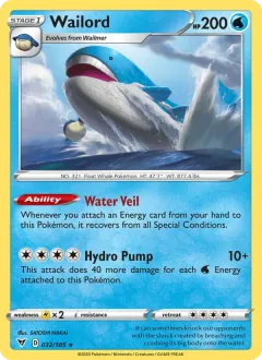 Wailord, Vivid Voltage 32/185
