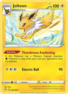 Jolteon, Vivid Voltage 47/185