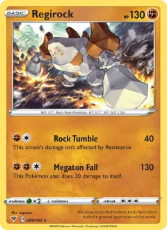 Regirock, Vivid Voltage 89/185
