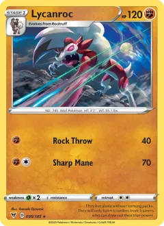 Lycanroc, Vivid Voltage 95/185