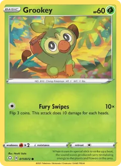 Grookey, Shining Fates 11/72