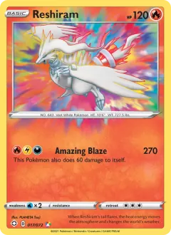 Reshiram, Shining Fates 17/72