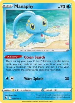 Manaphy, Shining Fates 24/72