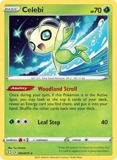 Celebi, Shining Fates 3/72