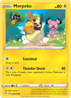 Morpeko, Shining Fates 36/72