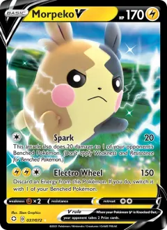 Morpeko V, Shining Fates 37/72