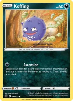 Koffing, Shining Fates 41/72