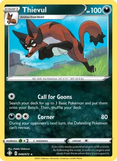 Thievul, Shining Fates 48/72