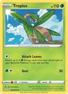 Tropius, Shining Fates 5/72