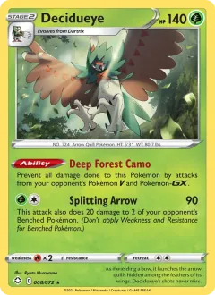 Decidueye, Shining Fates 8/72