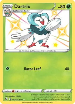 Dartrix, Shining Fates Shiny Vault SV002/122