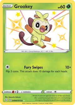 Grookey, Shining Fates Shiny Vault SV004/122