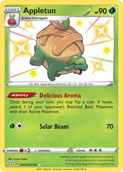 Appletun, Shining Fates Shiny Vault SV014/122