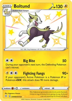 Boltund, Shining Fates Shiny Vault SV040/122