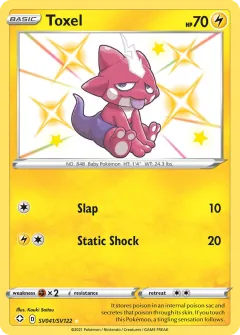 Toxel, Shining Fates Shiny Vault SV041/122