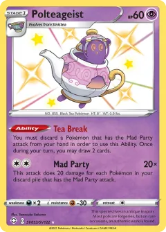 Polteageist, Shining Fates Shiny Vault SV053/122