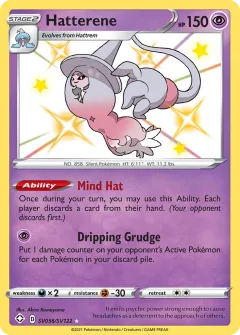 Hatterene, Shining Fates Shiny Vault SV056/122