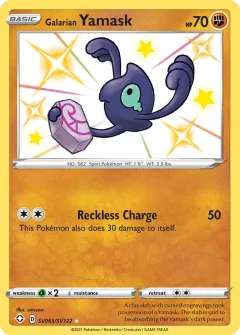 Galarian Yamask, Shining Fates Shiny Vault SV065/122