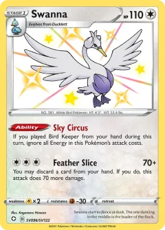 Swanna, Shining Fates Shiny Vault SV096/122