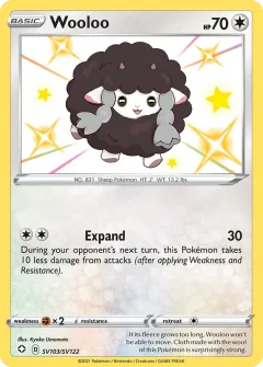 Wooloo, Shining Fates Shiny Vault SV103/122