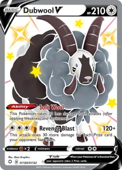 Dubwool V, Shining Fates Shiny Vault SV120/122