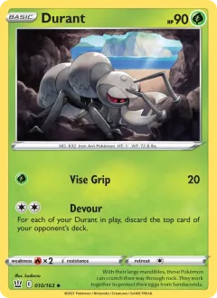 Durant, Battle Styles 10/163