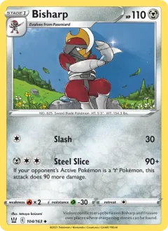 Bisharp, Battle Styles 104/163