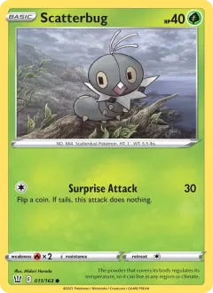 Scatterbug, Battle Styles 11/163