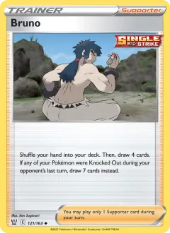 Bruno, Battle Styles 121/163