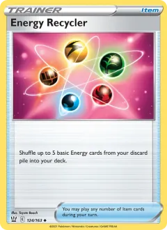 Energy Recycler, Battle Styles 124/163